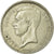 Moneda, Bélgica, 20 Francs, 20 Frank, 1934, BC+, Plata, KM:104.1