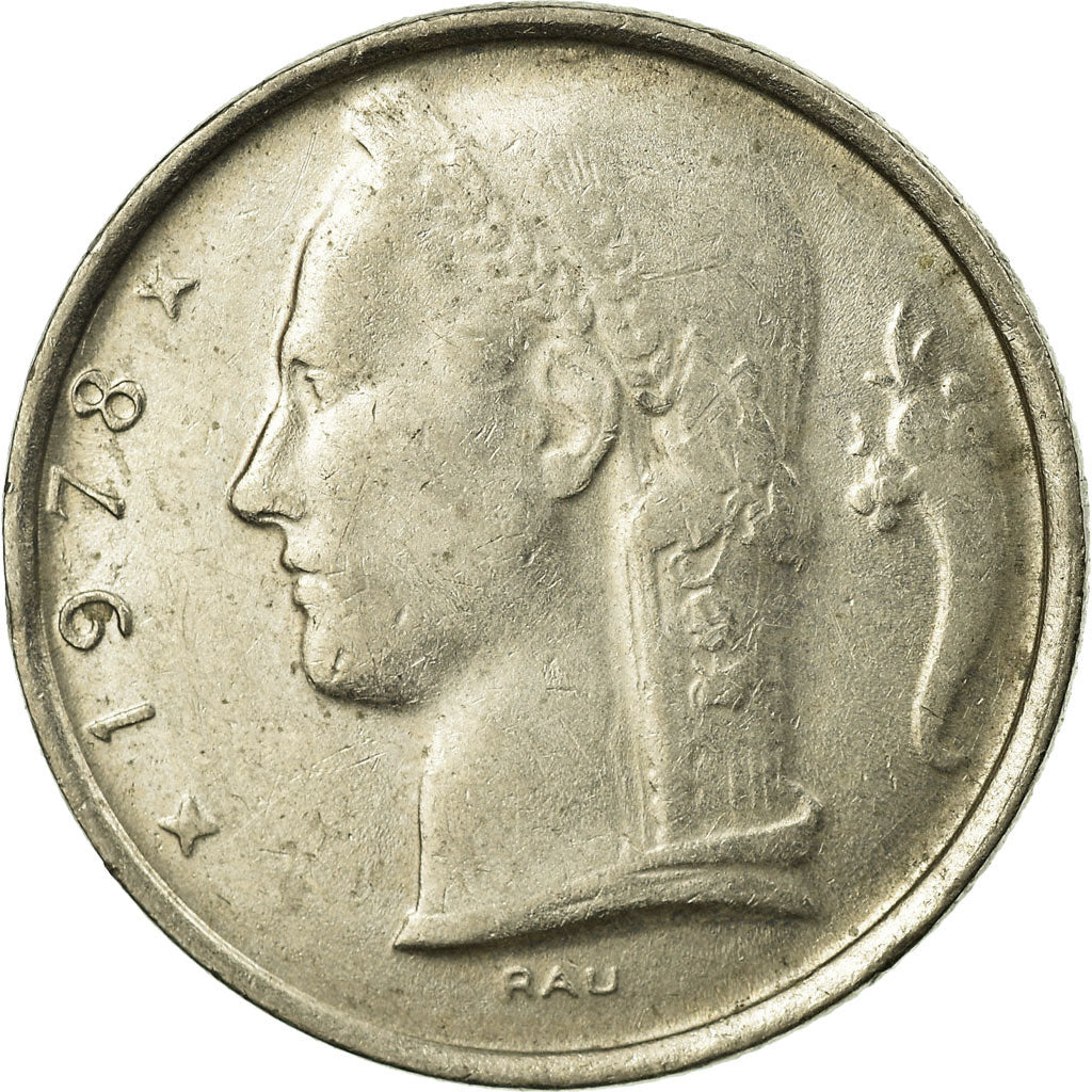Monnaie, Belgique, 5 Francs, 5 Frank, 1978, TTB, Copper-nickel, KM:135.1