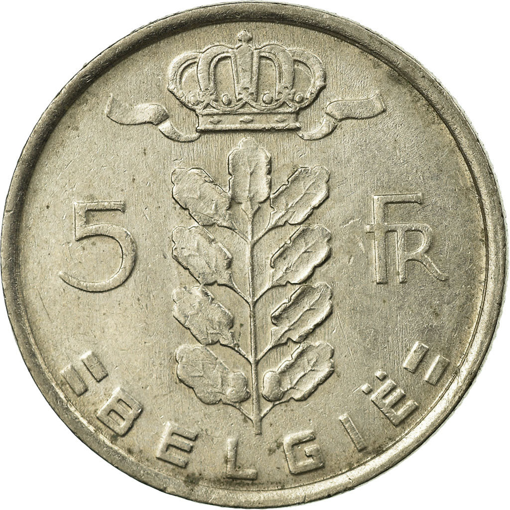 Monnaie, Belgique, 5 Francs, 5 Frank, 1978, TTB, Copper-nickel, KM:135.1