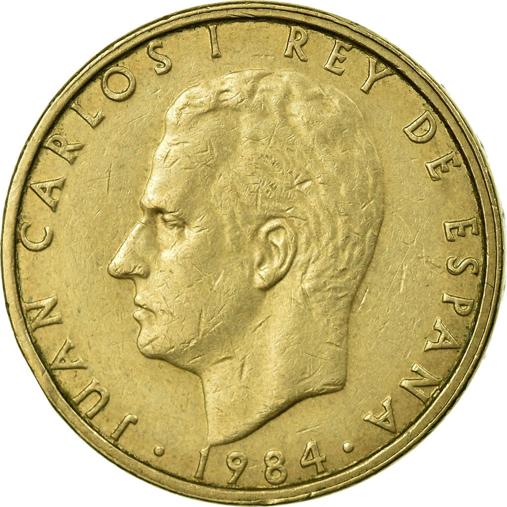 Moneda, España, Juan Carlos I, 100 Pesetas, 1984, Madrid, MBC, Aluminio -