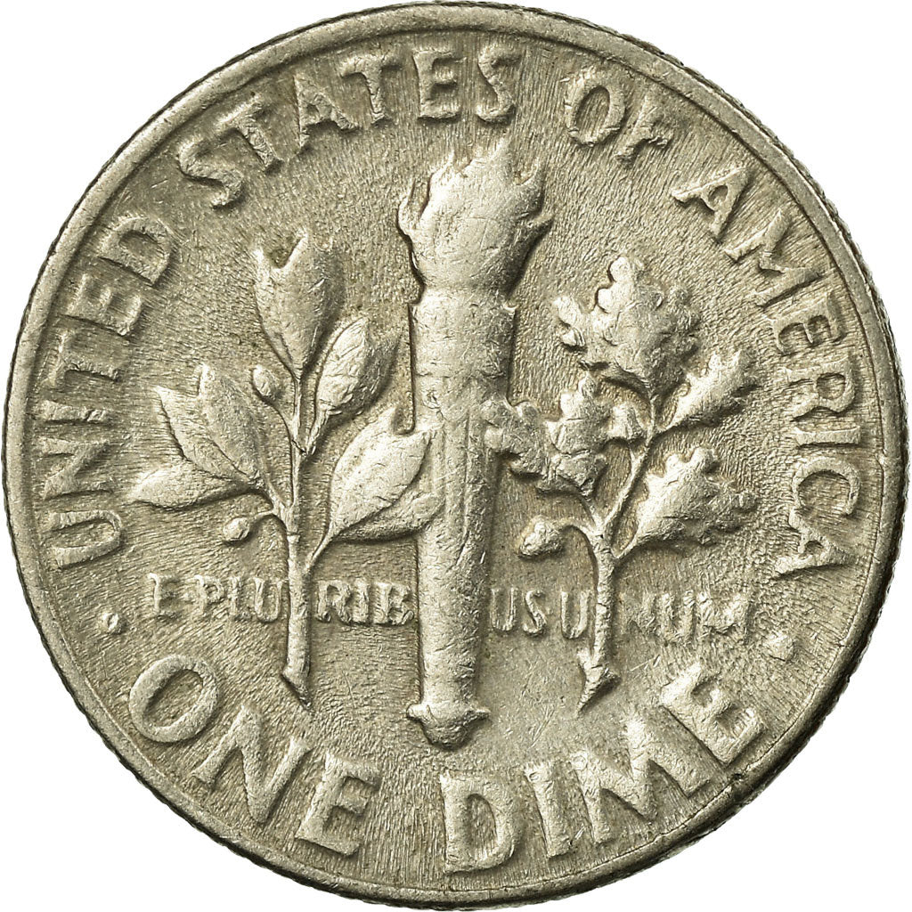 Coin, United States, Roosevelt Dime, Dime, 1966, U.S. Mint, Philadelphia