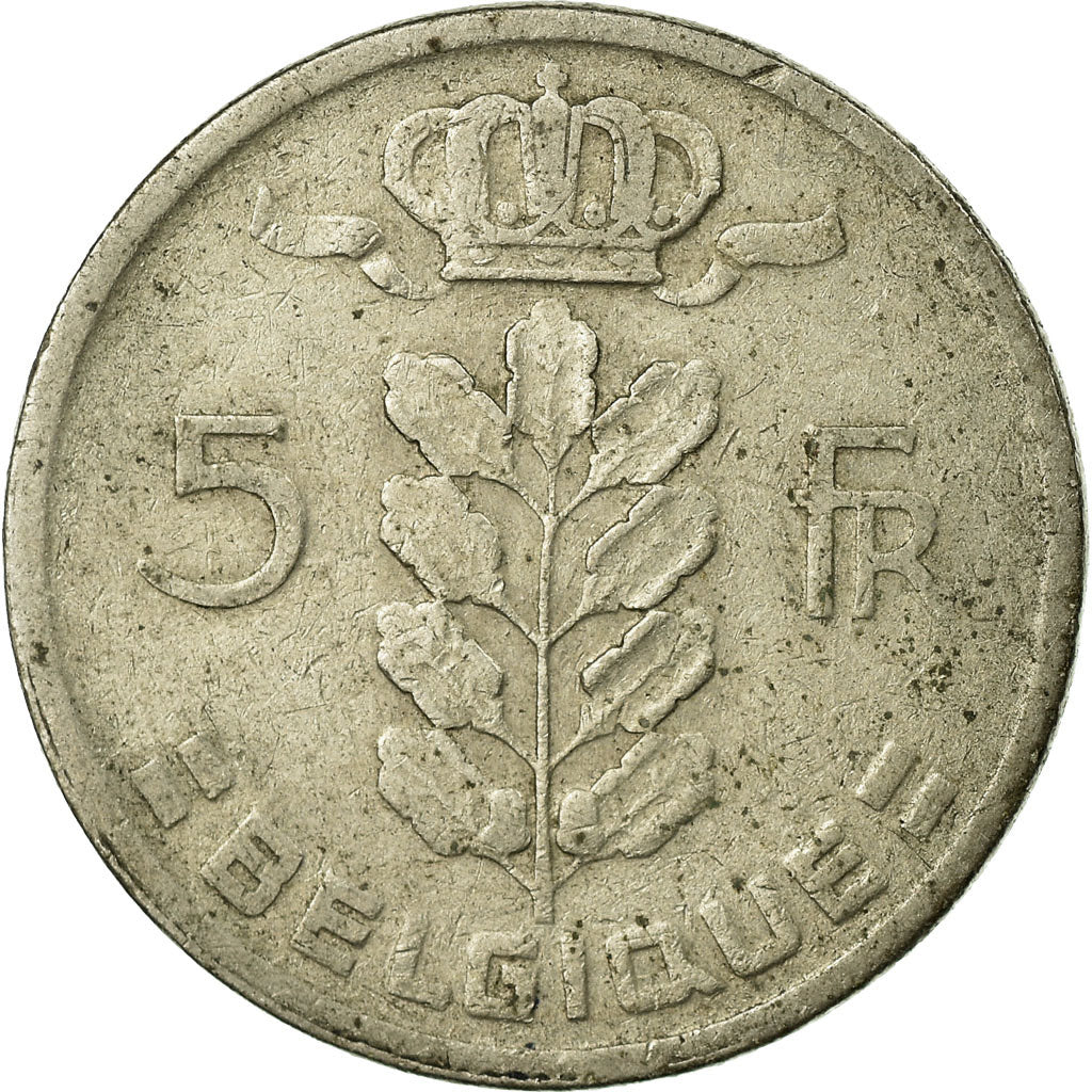 Monnaie, Belgique, 5 Francs, 5 Frank, 1958, TB, Copper-nickel, KM:134.1