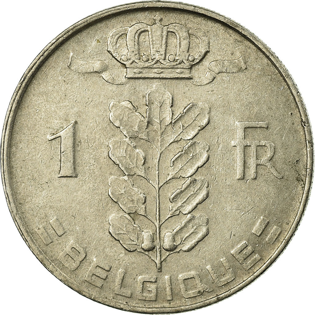 Münze, Belgien, Franc, 1970, S+, Copper-nickel, KM:142.1
