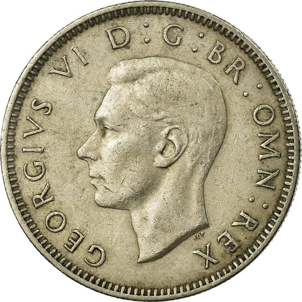 Moneta, Wielka Brytania, George VI, Shilling, 1948, EF(40-45), Miedź-Nikiel