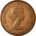 Coin, Great Britain, Elizabeth II, Penny, 1967, EF(40-45), Bronze, KM:897