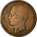 Moneta, Grecja, George I, 10 Lepta, 1882, F(12-15), Miedź, KM:55