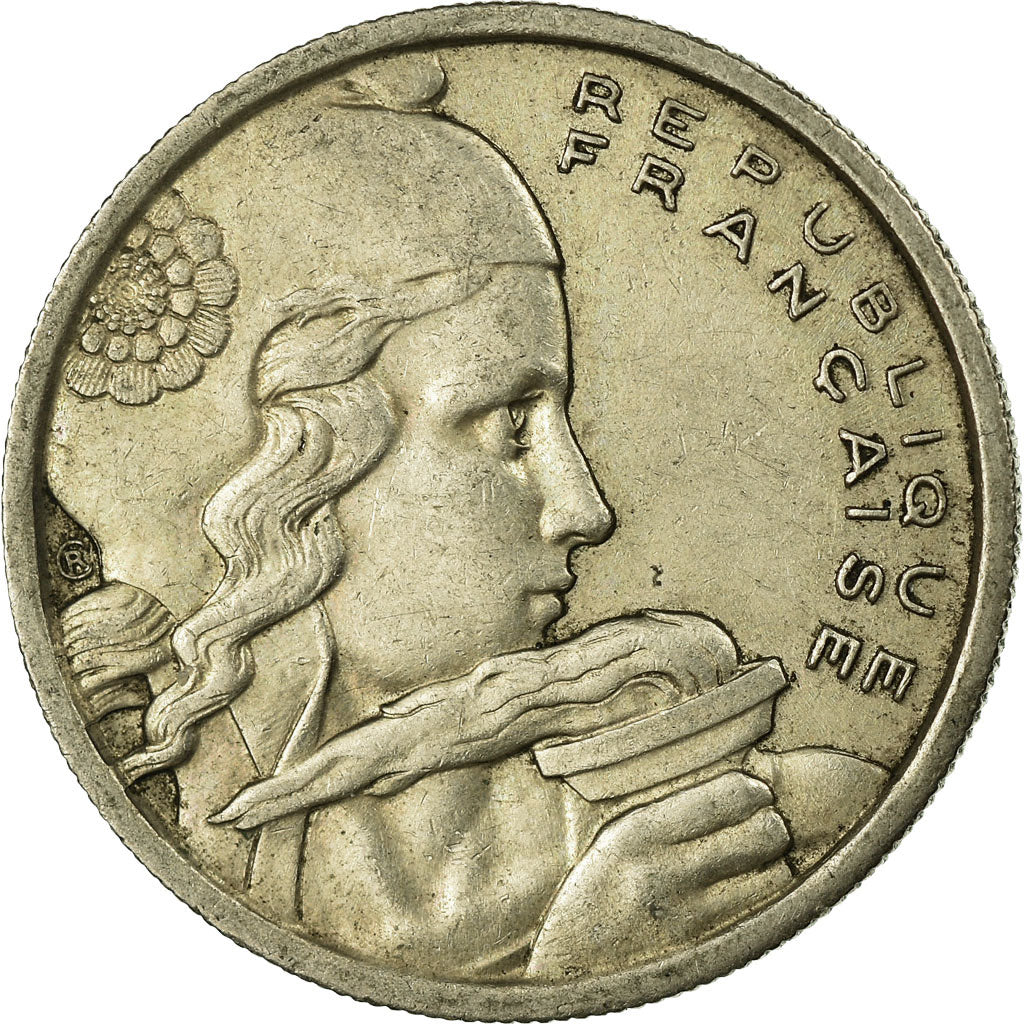 Munten, Frankrijk, Cochet, 100 Francs, 1955, Beaumont - Le Roger, ZF