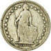 Coin, Switzerland, 1/2 Franc, 1909, Bern, VF(20-25), Silver, KM:23