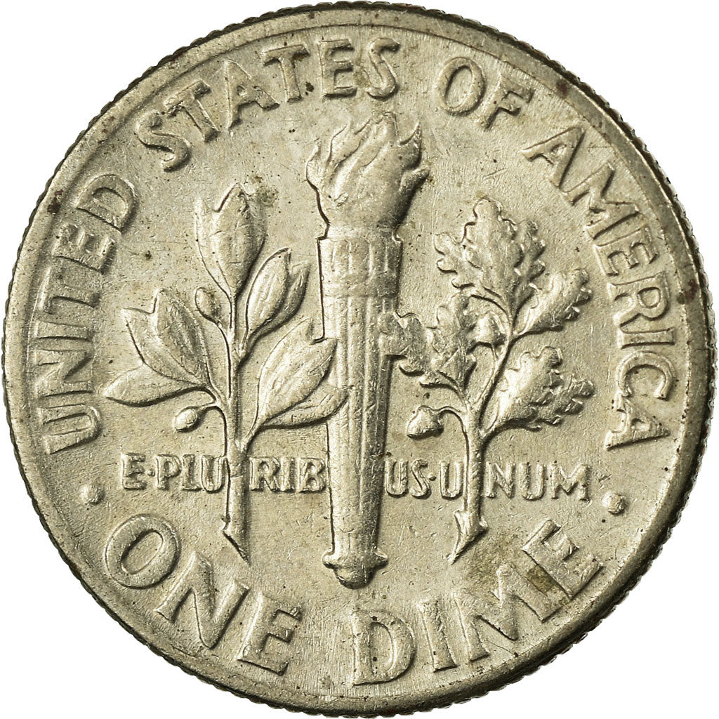 Coin, United States, Roosevelt Dime, Dime, 1973, U.S. Mint, Philadelphia