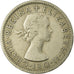 Monnaie, Grande-Bretagne, Elizabeth II, Florin, Two Shillings, 1956, TB+