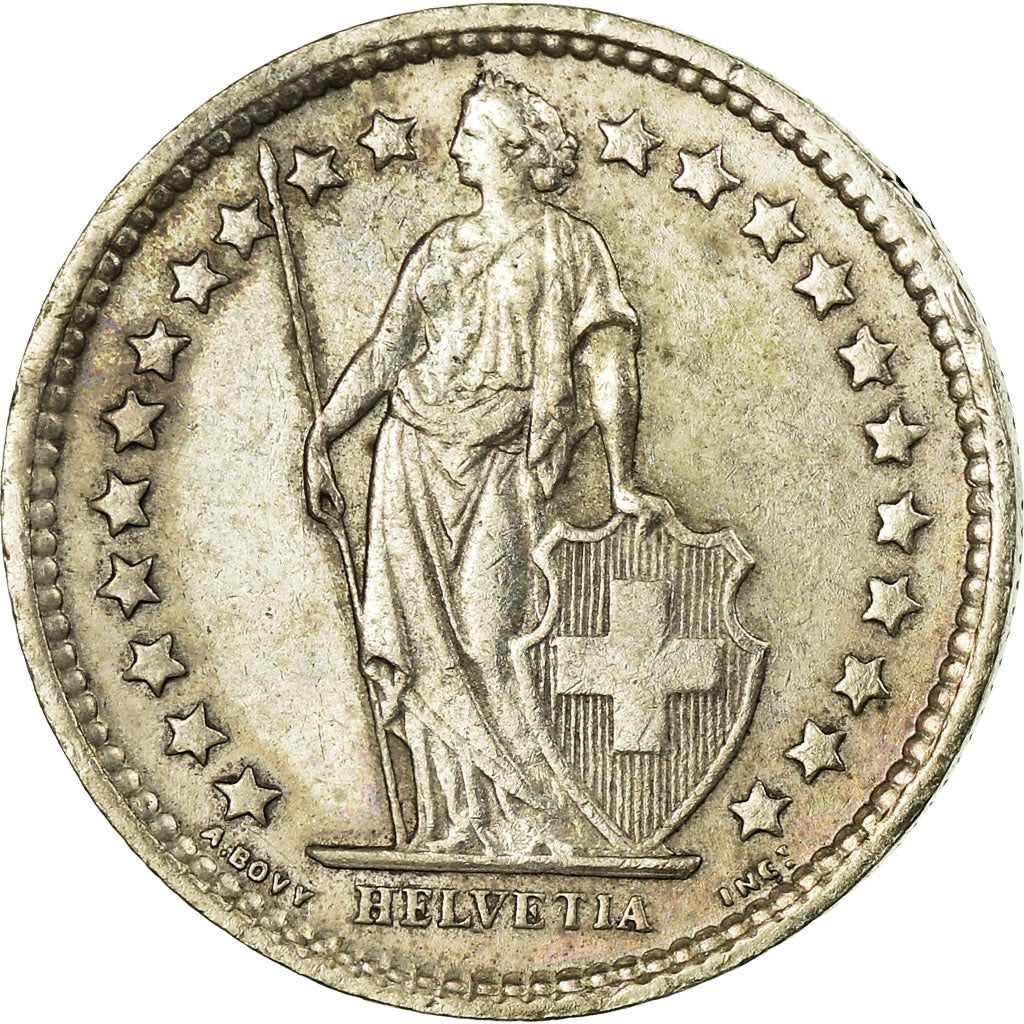 Monnaie, Suisse, 1/2 Franc, 1957, Bern, TTB, Argent, KM:23