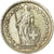 Munten, Zwitserland, 1/2 Franc, 1957, Bern, ZF, Zilver, KM:23