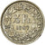 Moneda, Suiza, 1/2 Franc, 1957, Bern, MBC, Plata, KM:23