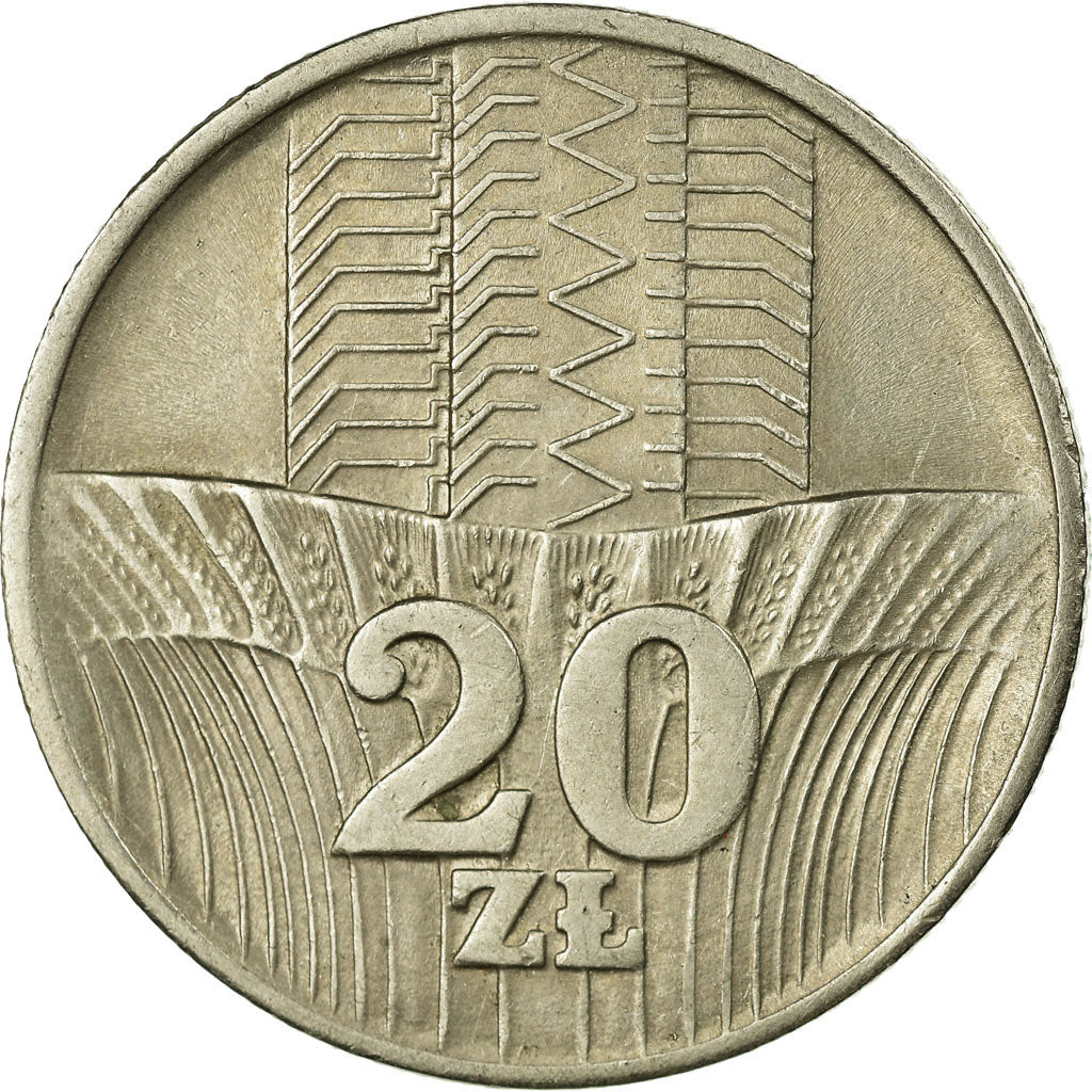 Münze, Polen, 20 Zlotych, 1973, Kremnica, SS, Copper-nickel, KM:67