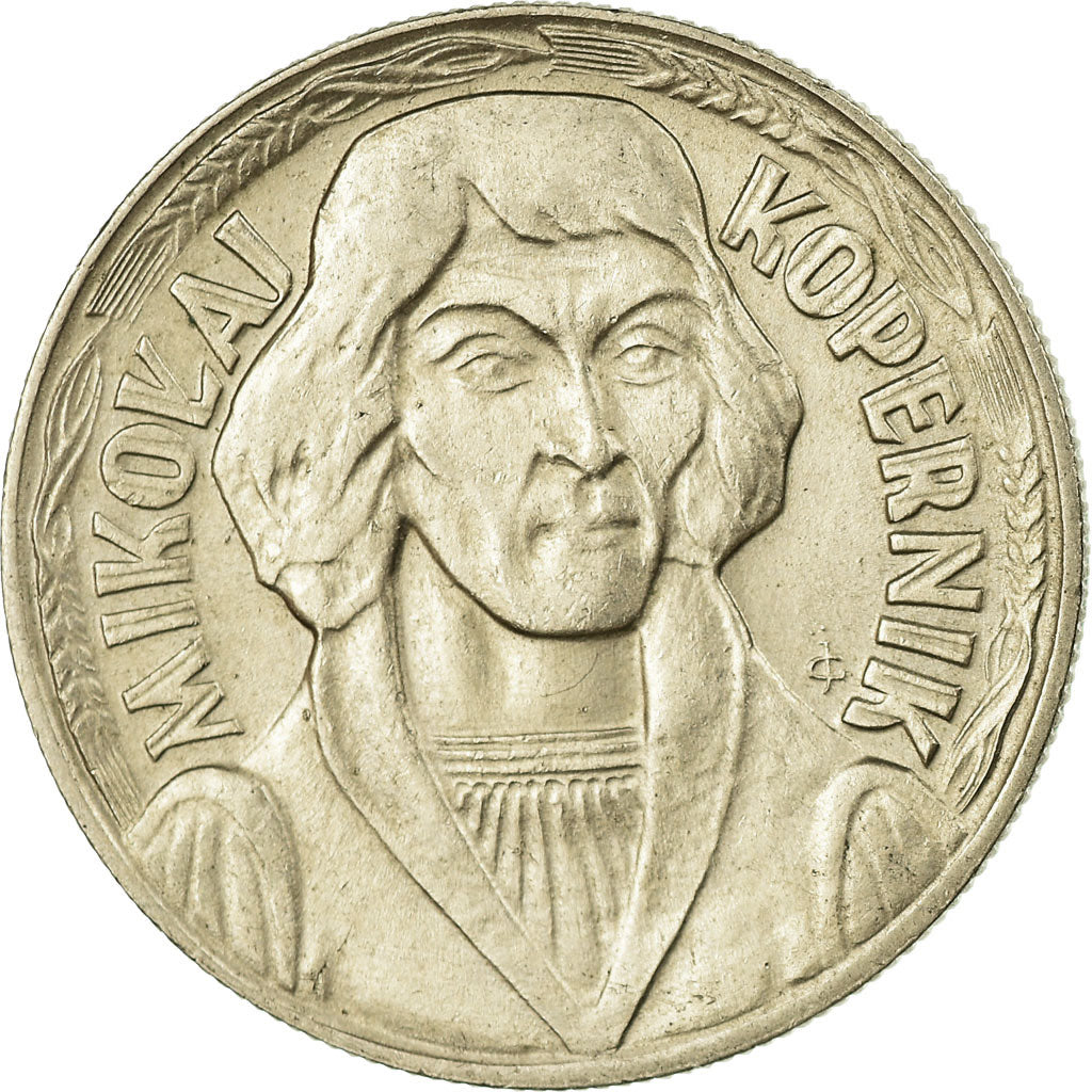 Coin, Poland, 10 Zlotych, 1969, Warsaw, AU(55-58), Copper-nickel, KM:51a