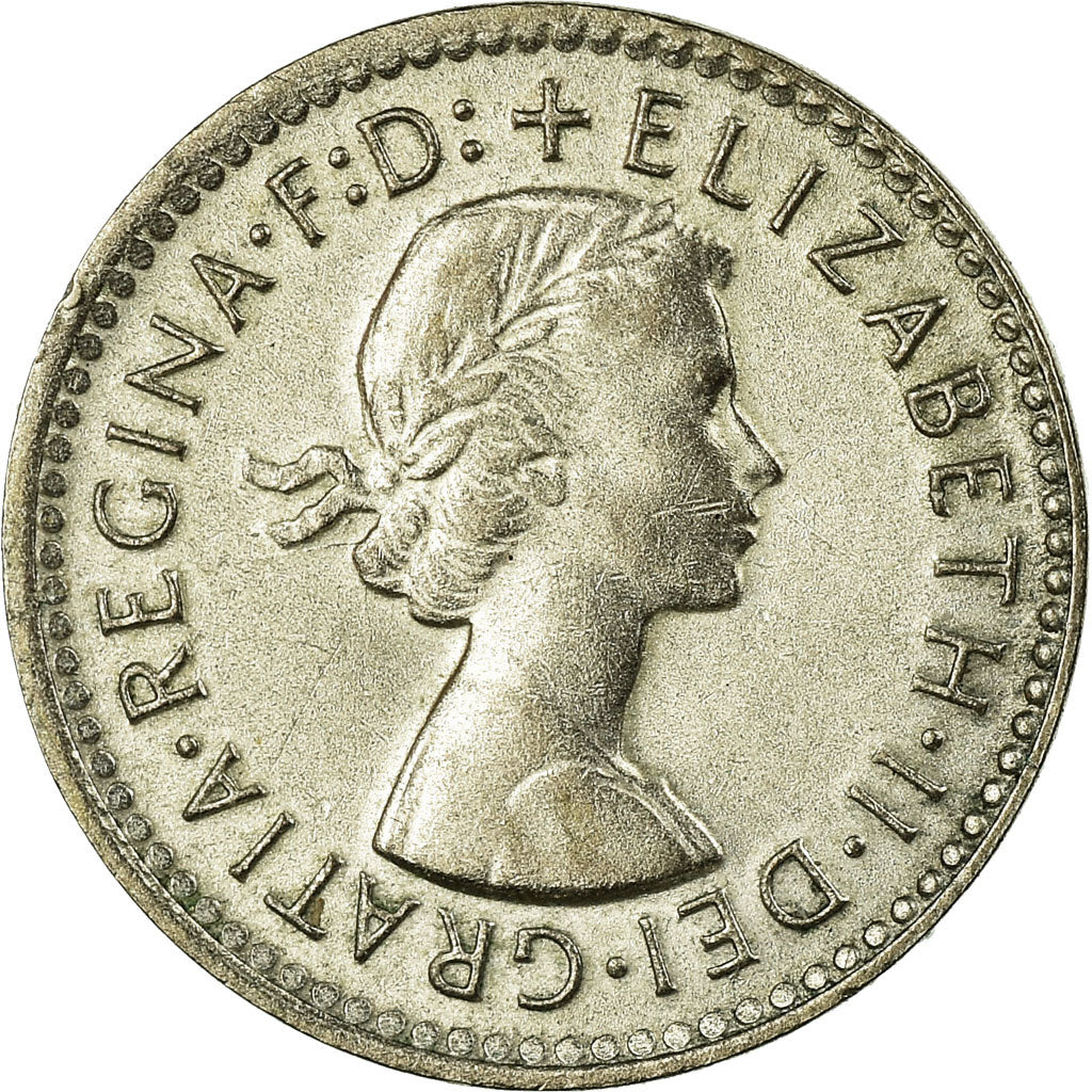 Moeda, Austrália, Elizabeth II, Threepence, 1960, Melbourne, EF(40-45), Prata