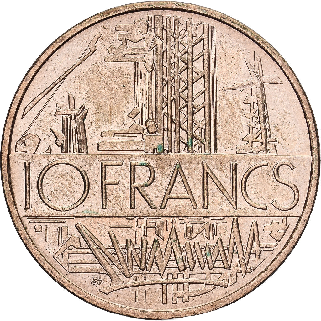 Monnaie, France, Mathieu, 10 Francs, 1975, SUP, Nickel-brass, Gadoury:814
