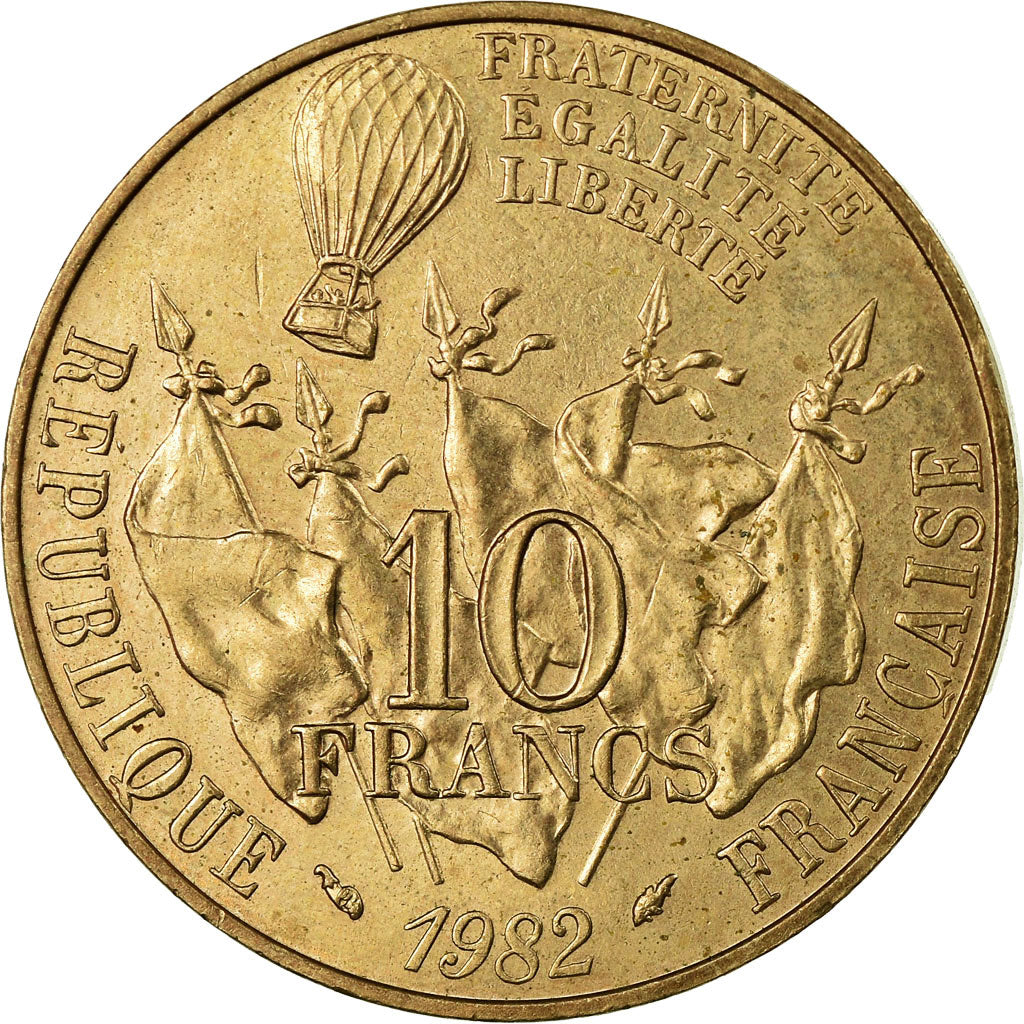 Monnaie, France, Gambetta, 10 Francs, 1982, TTB+, Nickel-Bronze, Gadoury:815
