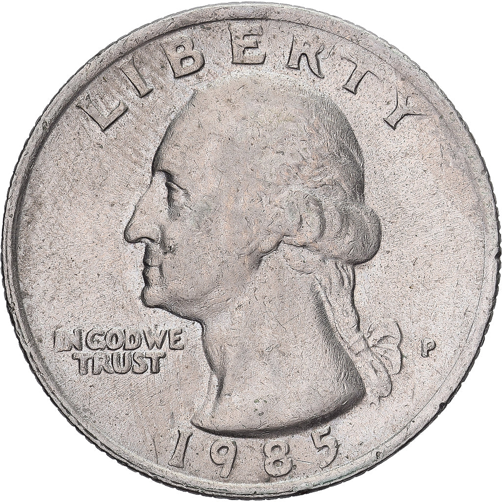Moneda, Estados Unidos, Washington Quarter, Quarter, 1985, U.S. Mint