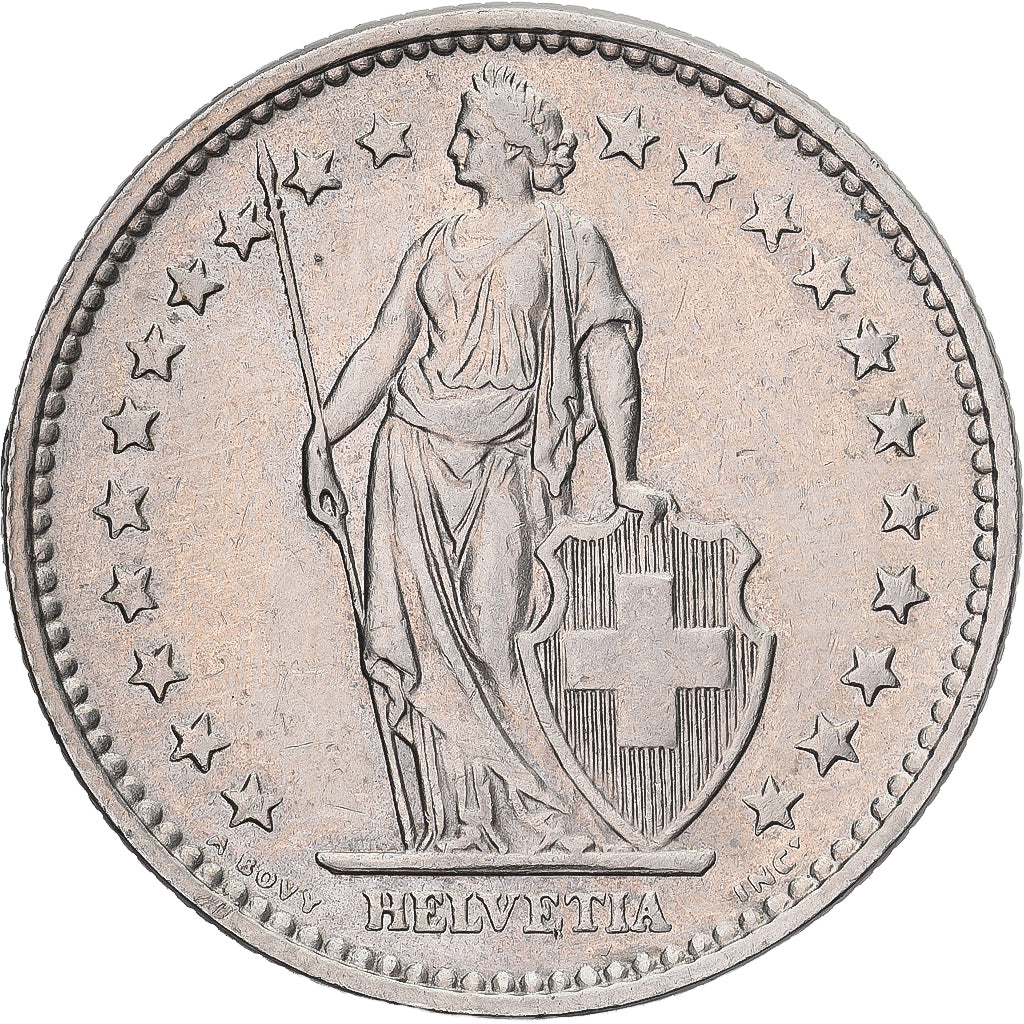 Monnaie, Suisse, 2 Francs, 1970, Bern, TTB, Copper-nickel, KM:21a.1