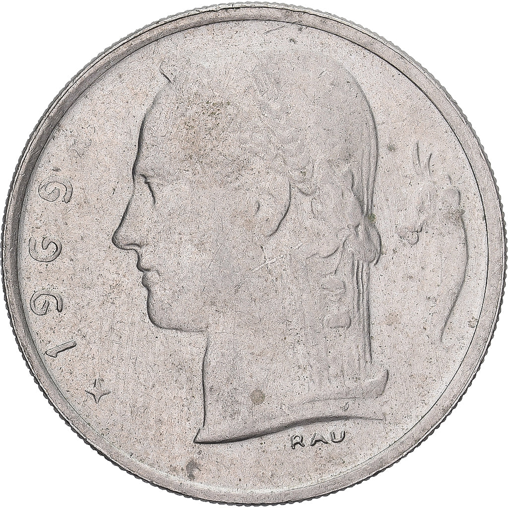 Monnaie, Belgique, 10 Francs, 10 Frank, 1969, Bruxelles, TTB, Nickel, KM:155.1