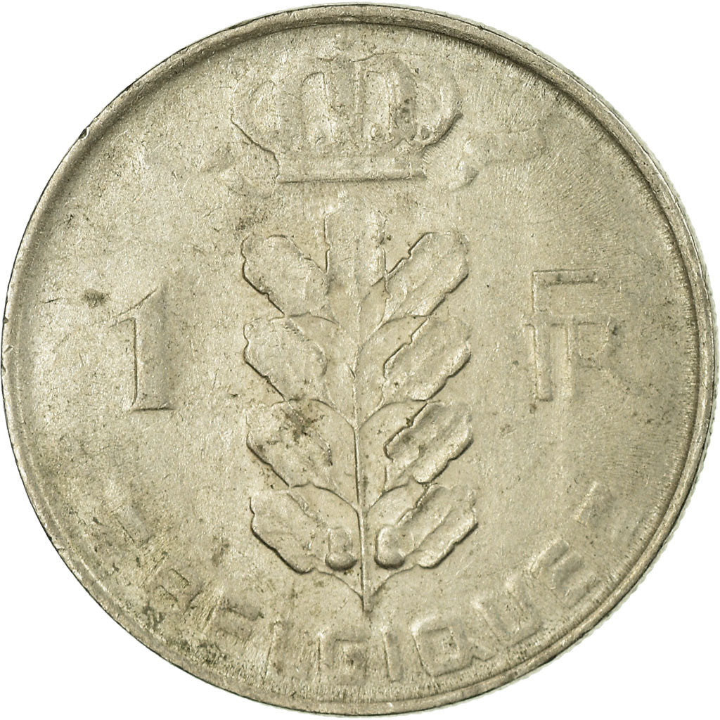Coin, Belgium, Franc, 1967, VF(30-35), Copper-nickel, KM:142.1