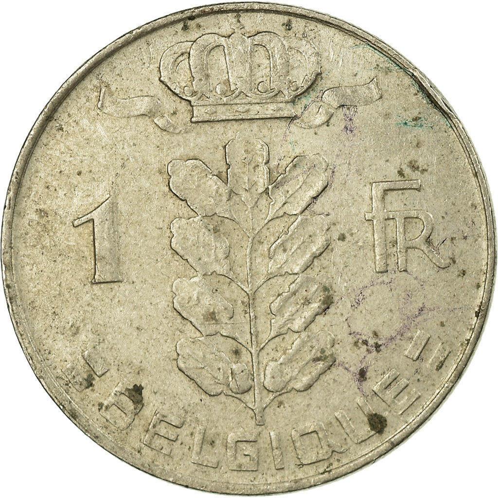 Moneta, Belgio, 5 Francs, 5 Frank, 1973, MB, Rame-nichel, KM:134.1