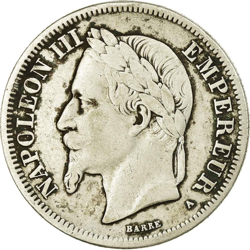 Munten, Frankrijk, Napoleon III, Napoléon III, 2 Francs, 1869, Paris, FR