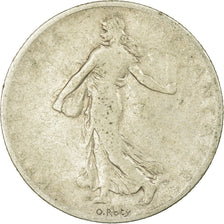 Moneta, Francja, Semeuse, 2 Francs, 1898, Paris, F(12-15), Srebro, KM:845.1