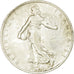 Moneta, Francia, Semeuse, 2 Francs, 1909, Paris, MB+, Argento, KM:845.1