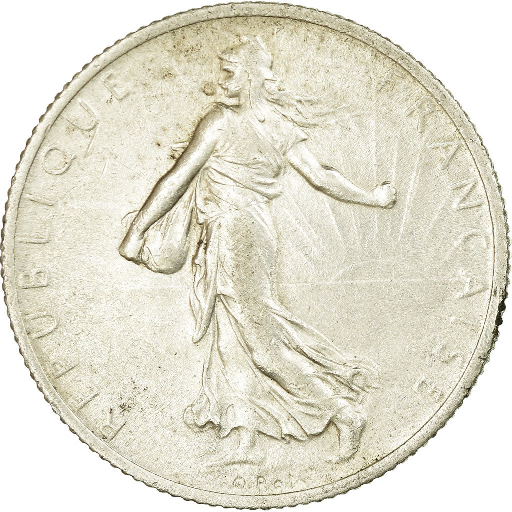 Monnaie, France, Semeuse, 2 Francs, 1914, Castelsarrasin, TTB, Argent