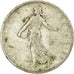 Coin, France, Semeuse, Franc, 1907, Paris, F(12-15), Silver, KM:844.1