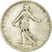 Coin, France, Semeuse, Franc, 1908, Paris, VF(30-35), Silver, KM:844.1