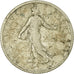 Coin, France, Semeuse, Franc, 1906, Paris, F(12-15), Silver, KM:844.1