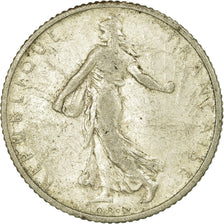 Moneta, Francia, Semeuse, Franc, 1910, Paris, B+, Argento, KM:844.1, Gadoury:467