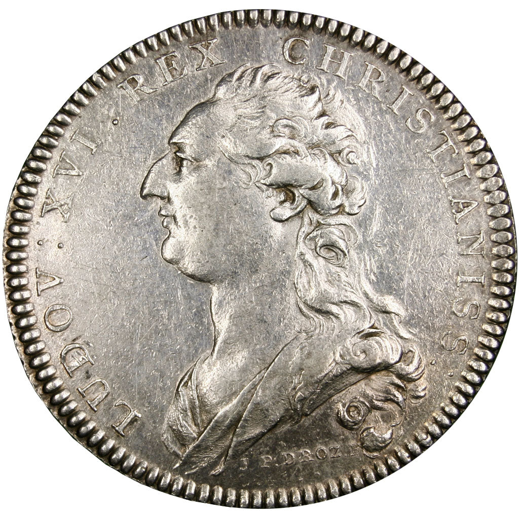 France, Token, Silver, AU(50-53), Feuardent:3227
