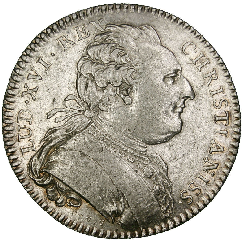 France, Token, 1782, Silver, AU(50-53), Feuardent:8787