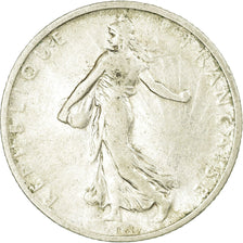 Moneta, Francja, Semeuse, Franc, 1901, Paris, F(12-15), Srebro, KM:844.1