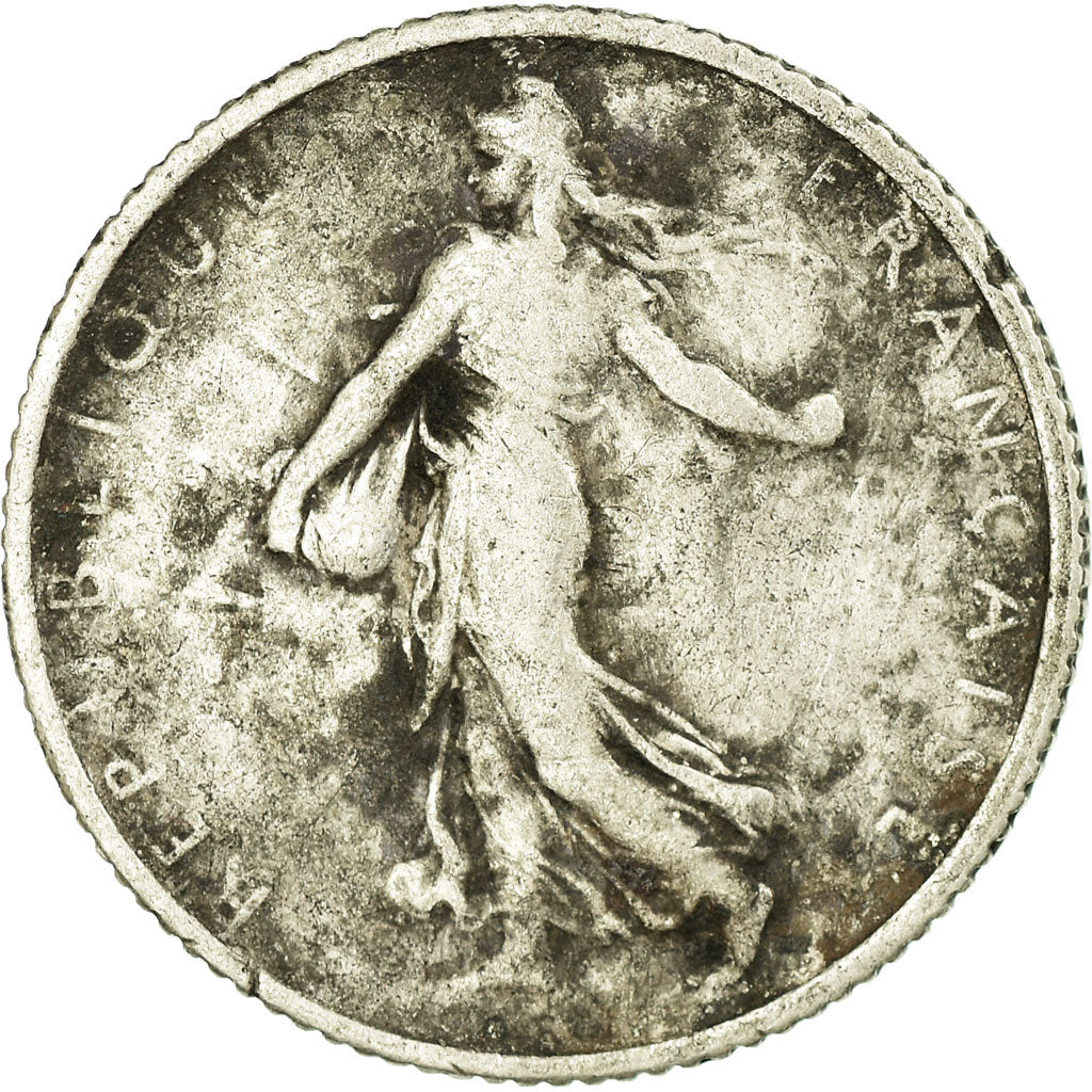 Monnaie, France, Semeuse, Franc, 1905, Paris, B+, Argent, Gadoury:467, KM:844.1