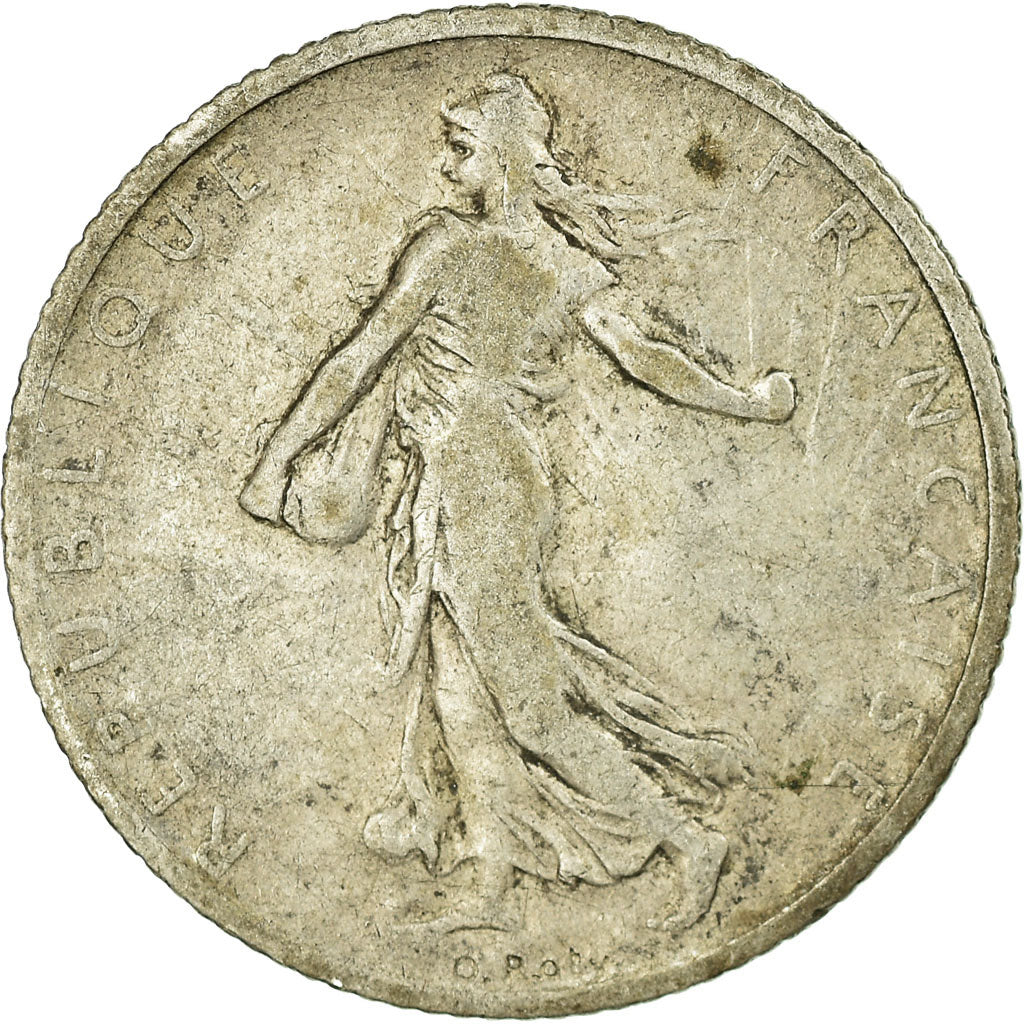 Münze, Frankreich, Semeuse, Franc, 1906, Paris, SGE+, Silber, KM:844.1