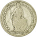Coin, Switzerland, 1/2 Franc, 1898, Bern, F(12-15), Silver, KM:23