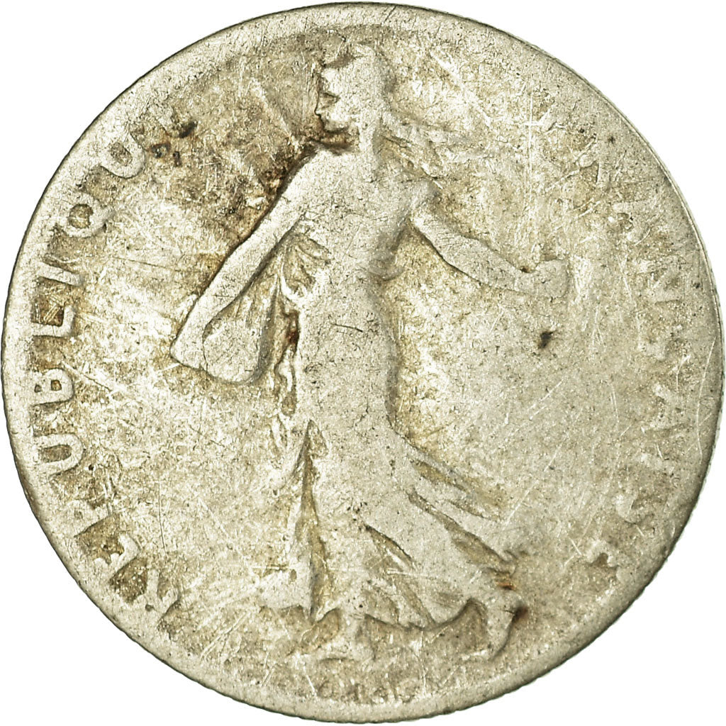 Monnaie, France, Semeuse, 50 Centimes, 1904, Paris, B+, Argent, Gadoury:467