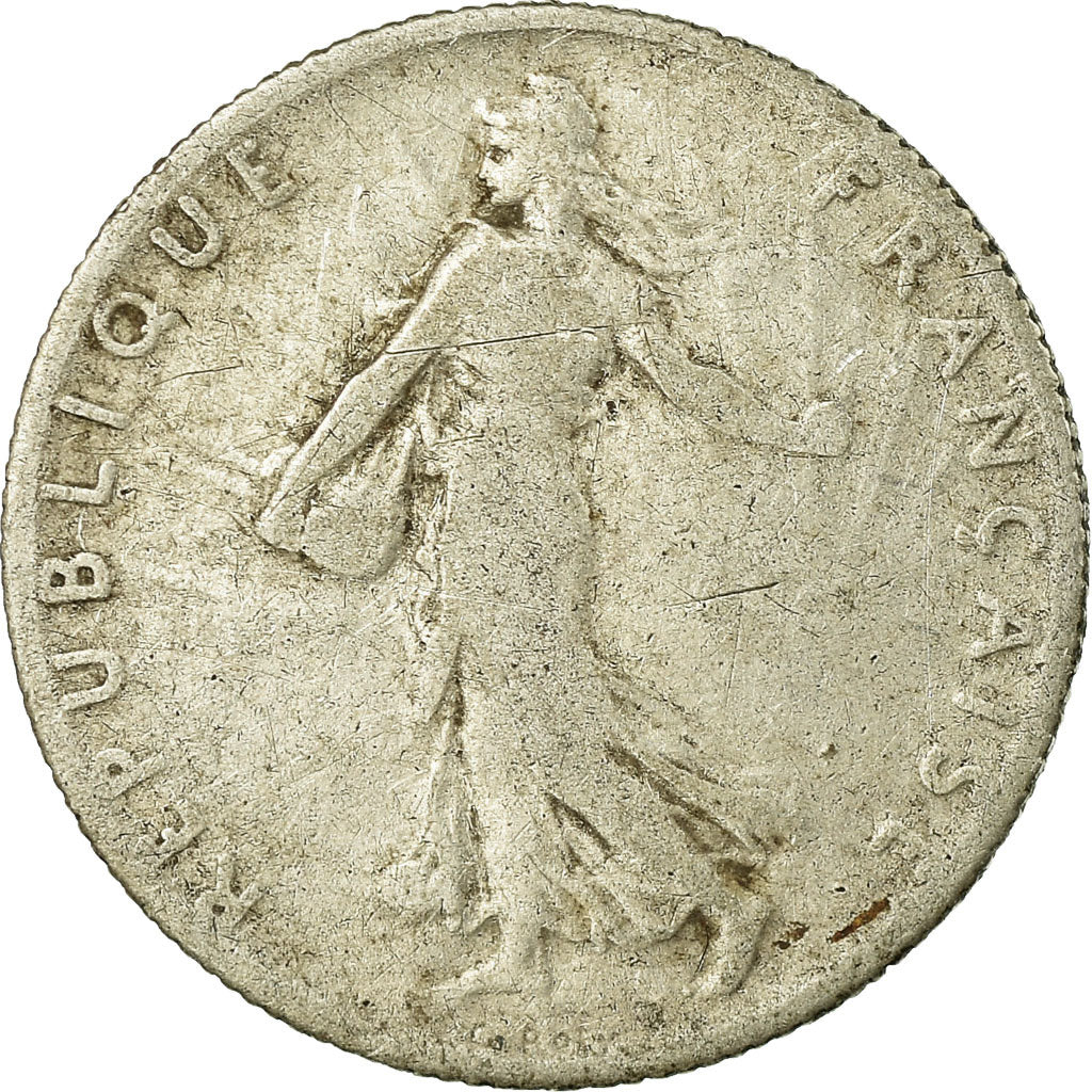 Münze, Frankreich, Semeuse, 50 Centimes, 1909, Paris, S, Silber, KM:854