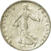 Moneta, Francia, Semeuse, 50 Centimes, 1918, Paris, BB+, Argento, KM:854