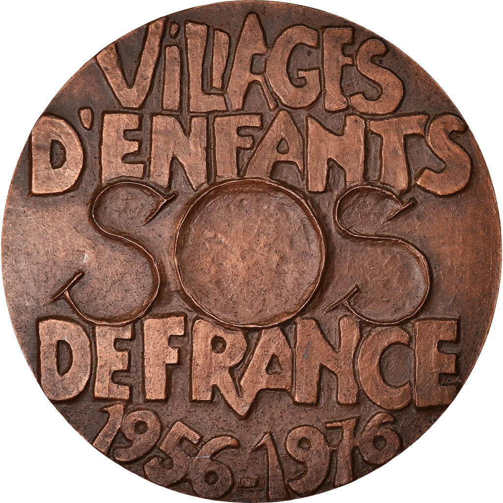 Frankrijk, Medaille, Villages d'enfants de France 1956-1976, 1976, Quérolle