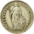 Coin, Switzerland, 1/2 Franc, 1944, Bern, EF(40-45), Silver, KM:23