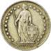Moeda, Suíça, 1/2 Franc, 1944, Bern, EF(40-45), Prata, KM:23