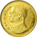 Coin, Thailand, Rama IX, 25 Satang = 1/4 Baht, 1977, EF(40-45), Brass, KM:109