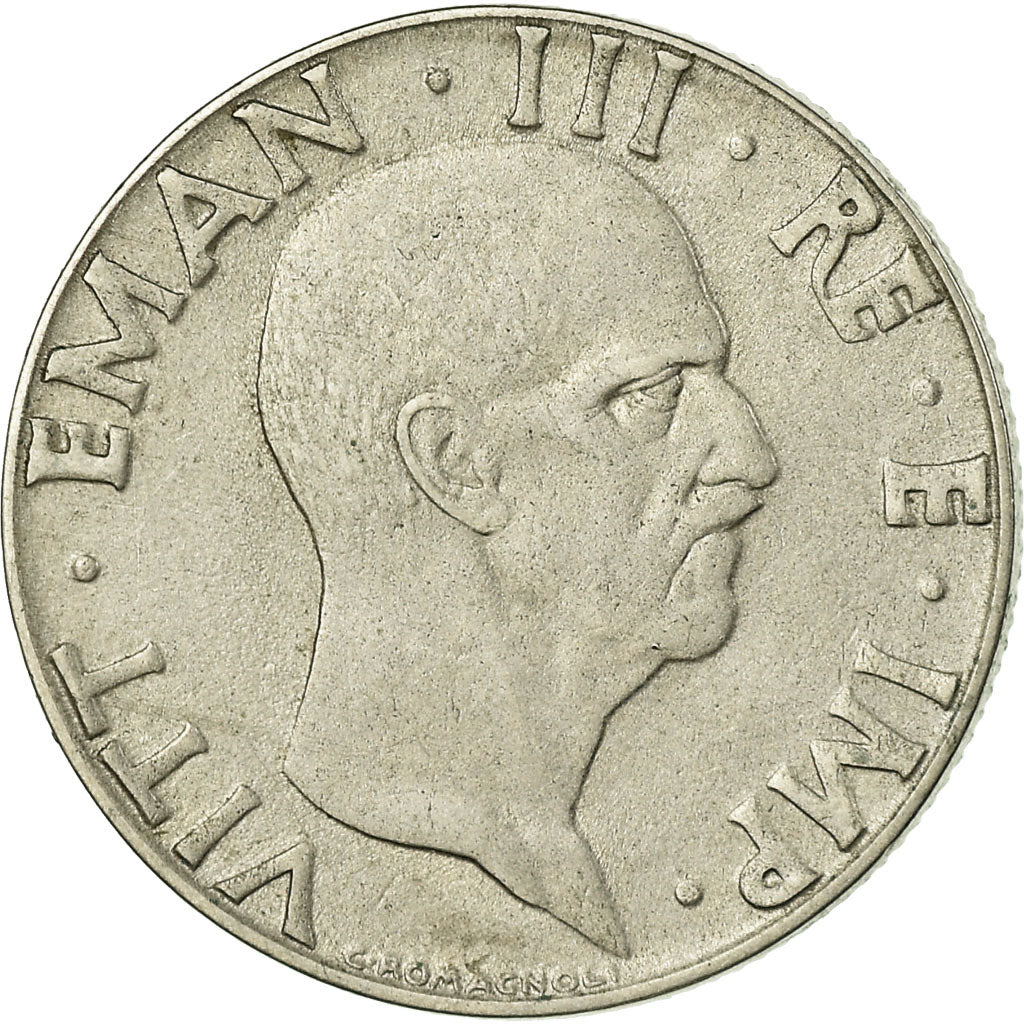 Coin, Italy, Vittorio Emanuele III, 50 Centesimi, 1939, Rome, EF(40-45)