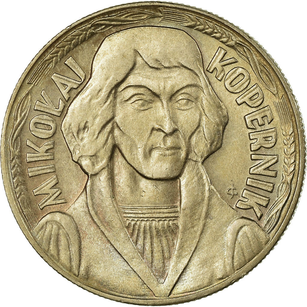 Coin, Poland, 10 Zlotych, 1969, Warsaw, AU(50-53), Copper-nickel, KM:51a